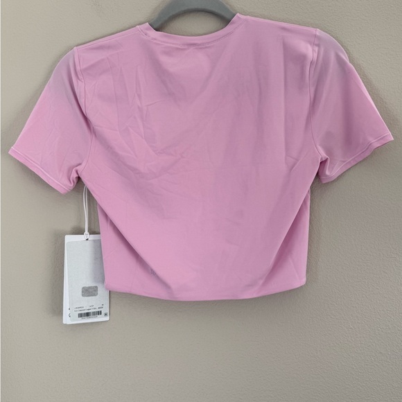 NEW - Lululemon - Wundermost Ultra-soft Nulu Crewneck T-Shirt - Vital Pink - Picture 8 of 12